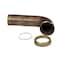 Everflow Slip Joint Waste Bend for Tubular Drain Applications, 17GA Brass 1-1/2"x18" 41918 - alternate 3